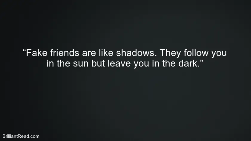 Best Quotes For Fake Friends