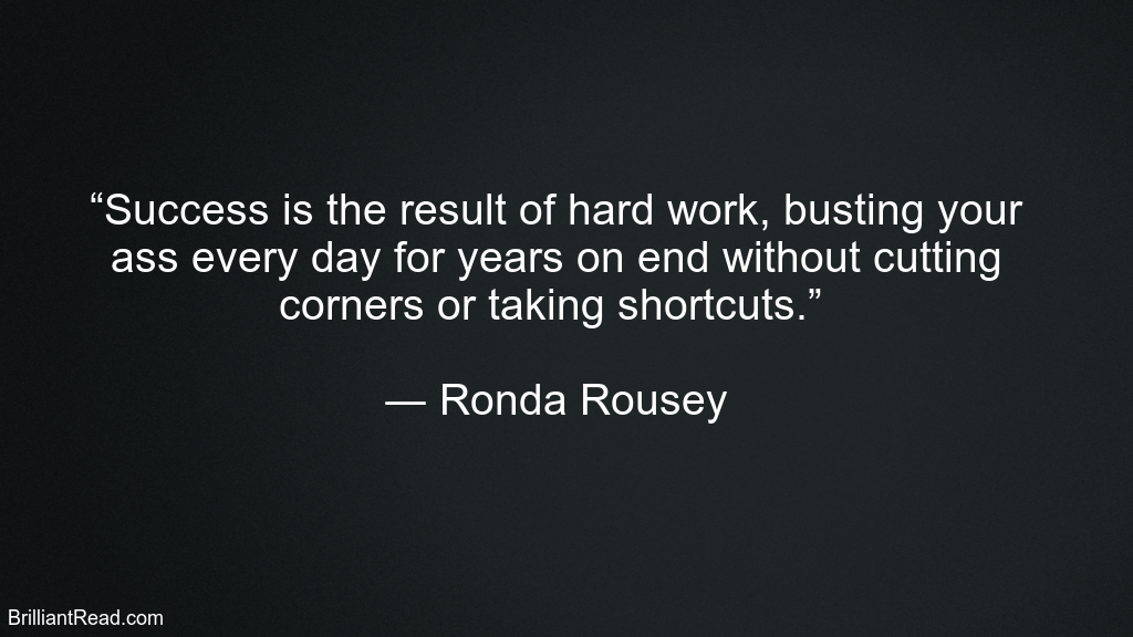 Top Best Ronda Rousey Quotes