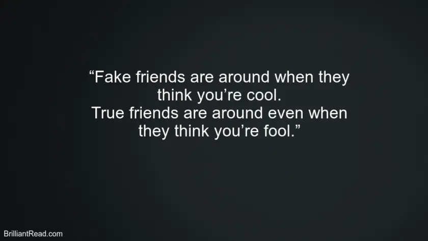 Fake Friend quotes