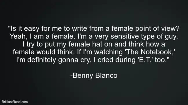 Best Benny Quotes and Advice