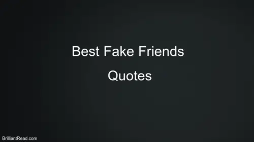 Best Fake Friends Quotes