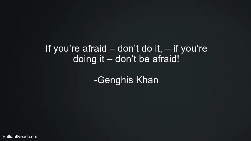 32 Best Genghis Khan Quotes On Life, Leadership And Success