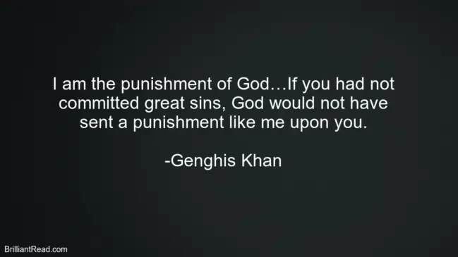 Best Genghis Khan Quotes