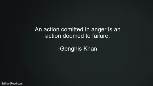 Best Quotes by Genghis Khan
