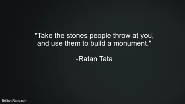 Ratan Tata Motivation Quotes