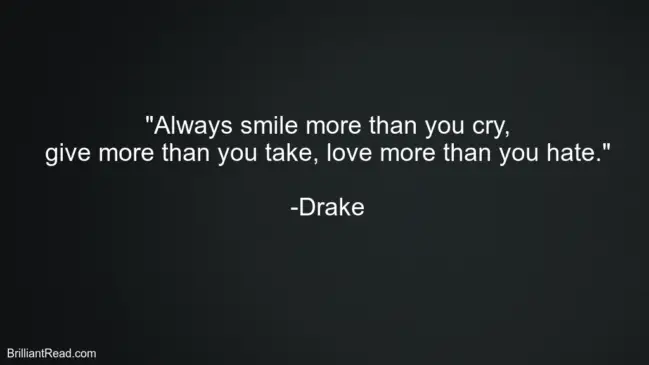Drake Best Success Quotes