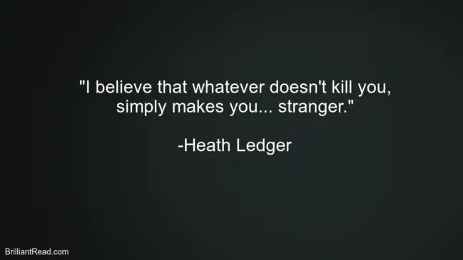 Heath Ledger Joker Motivation Quotes