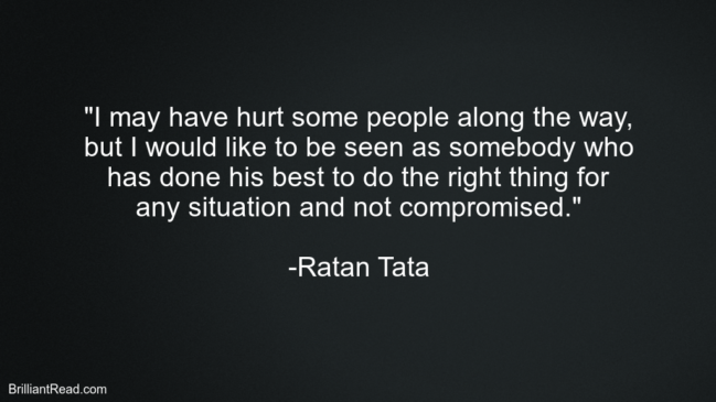 Ratan Tata Inspiring Quotes