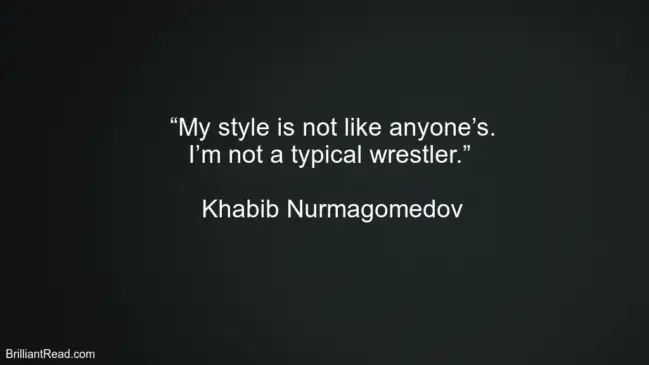 Khabib Nurmagomedov best motivation quotes