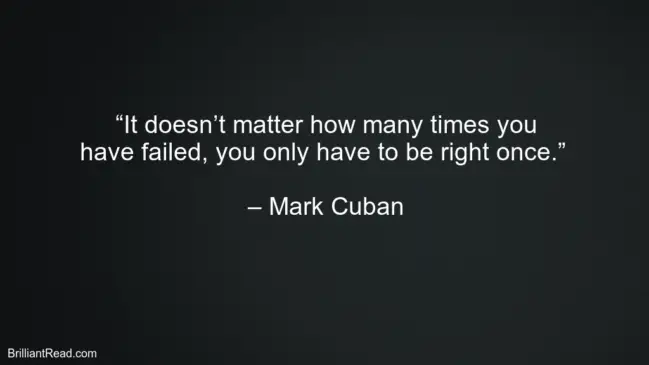 Mark Cuban Best Business And Investing Quotes