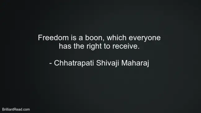 Chhatrapati Shivaji Maharaj Best Thoughts