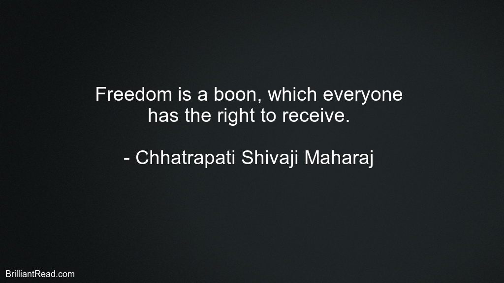 10 Best Chhatrapati Shivaji Maharaj Quotes and Thoughts – BrilliantRead ...