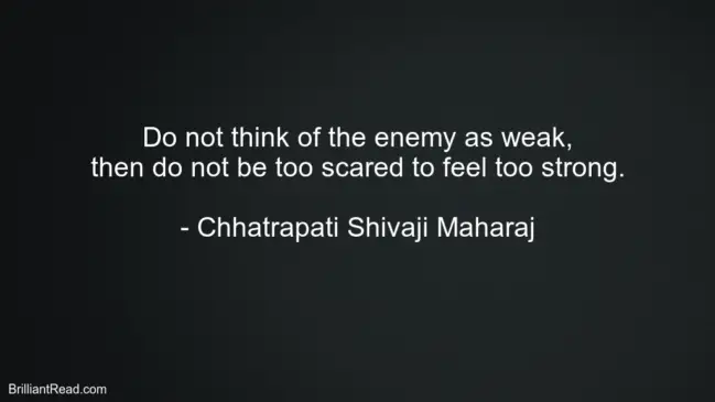 Life Best Thoughts By Chhatrapati Shivaji Maharaj