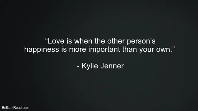 Best Kylie Jenner Quotes