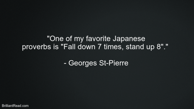 Best Life Advice By Georges St-Pierre