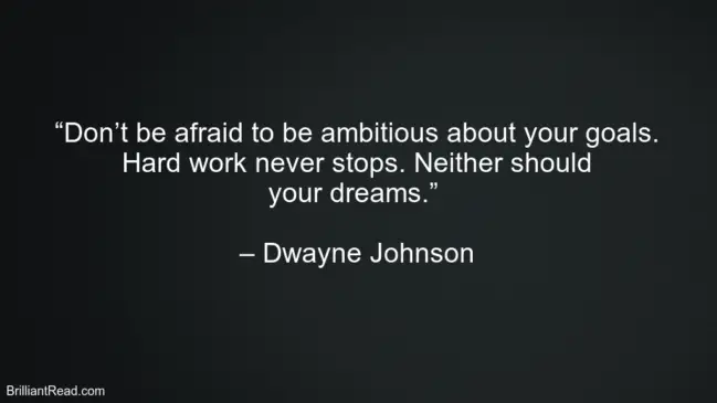 Best Dwayne Johnson Quotes