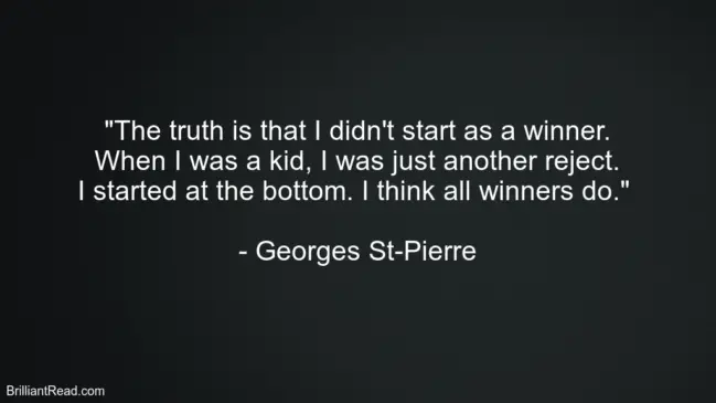 Top Best Georges St-Pierre Quotes