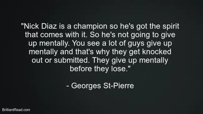 Georges St-Pierre Best Motivational Quotes