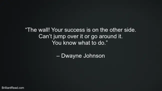 Success Quotes By Dwayne Johnson