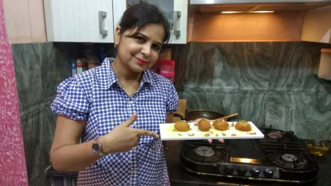 Nalini Sharma from Nalini's kitchen Kanpur