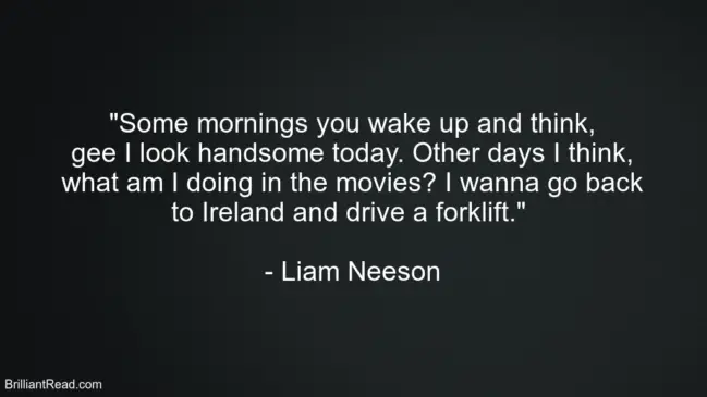 Best Quotes By Liam Neeson