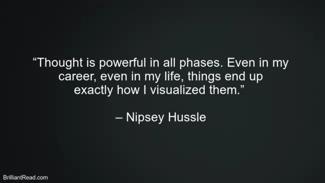 Best Nipsey Hussle Quotes