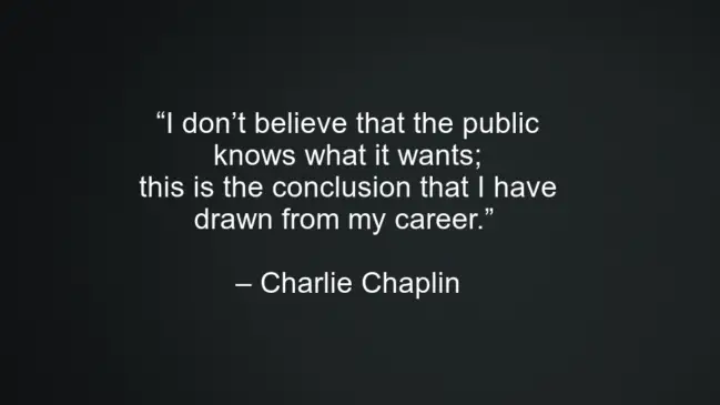 Best Charlie Chaplin Quotes