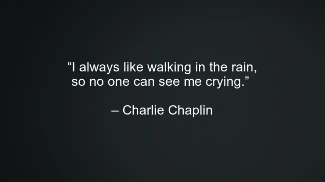 Charlie Chaplin Inspirational Quotes