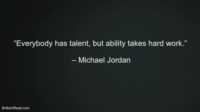 Michael Jordan Best Advice