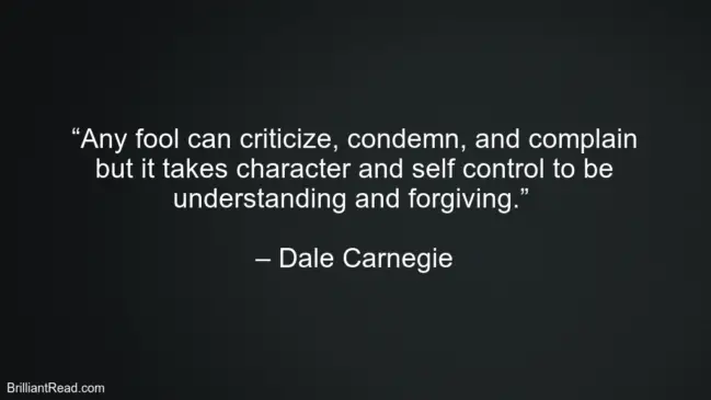 Dale Carnegie Advice