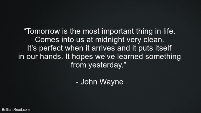 John Wayne Best Life Quotes