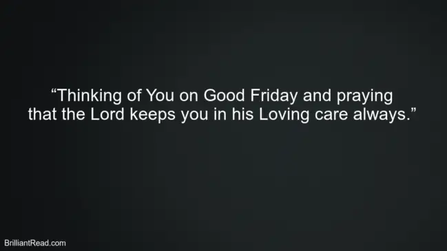 Holy Friday Quotes