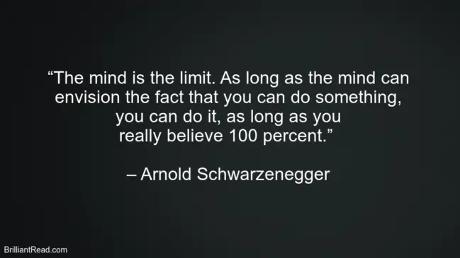 Arnold Schwarzenegger Life Best Advice