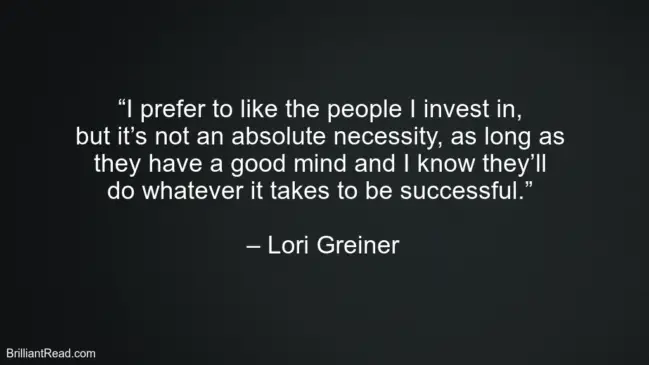 Lori Greiner Success Quotes
