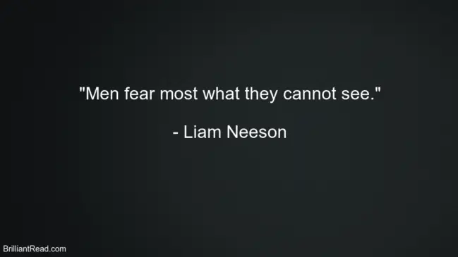 Liam Neeson Success Quotes