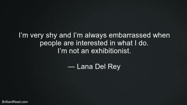 Lana Del Rey Best Advice