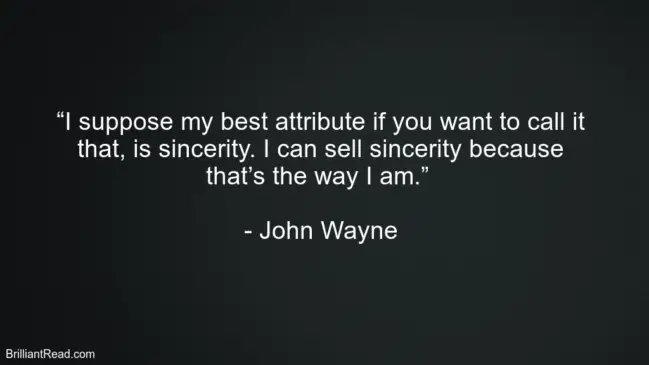 John Wayne Best Motivation Quotes