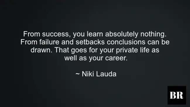 Niki Lauda Quotes