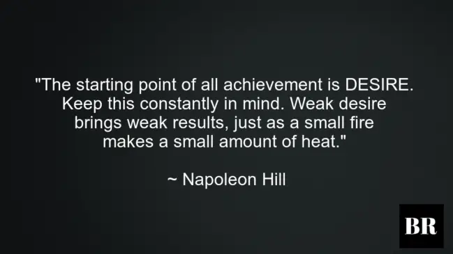 Napoleon Hill Best Quotes