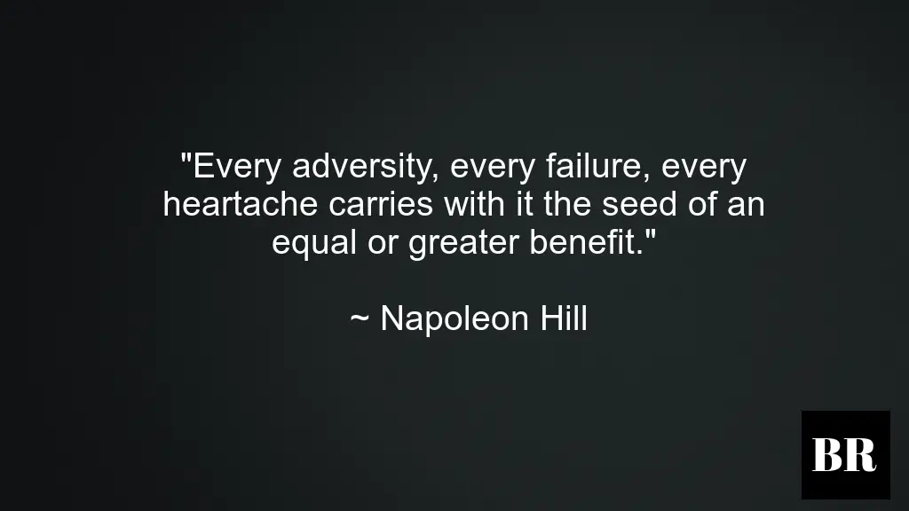 Inspirational Quotes on Success failure adversity Advice