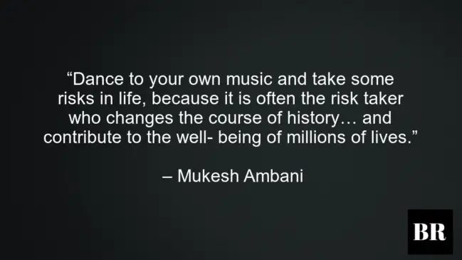 Mukesh Ambani Best Advice