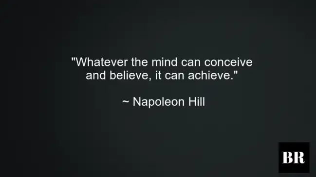 Napoleon Hill Best Quotes