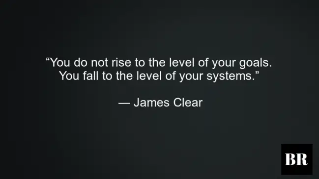 James Clear Best Quotes