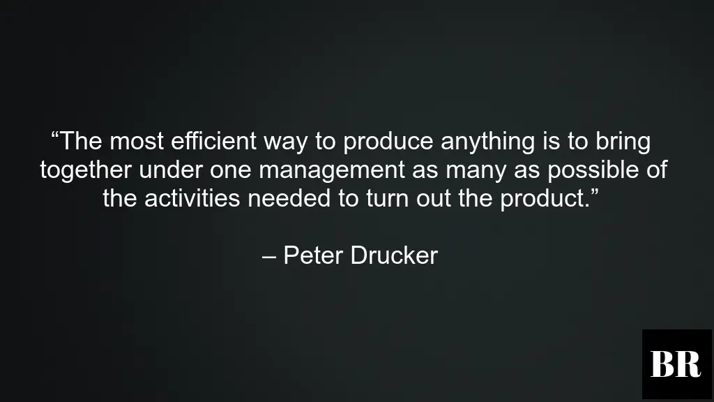 Peter Drucker Best Inspirational Quotes