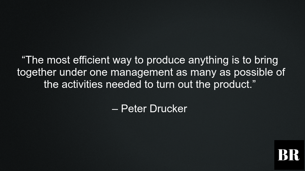 Top 100 Peter Drucker Quotes For Entrepreneurs Brilliantread Media