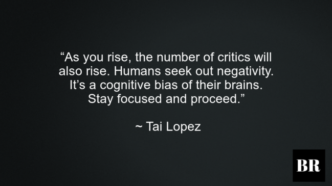 Tai Lopez Best Life Quotes