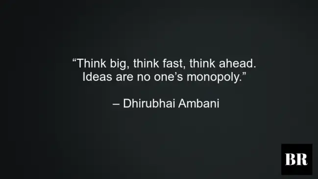 Dhirubhai Ambani Advice