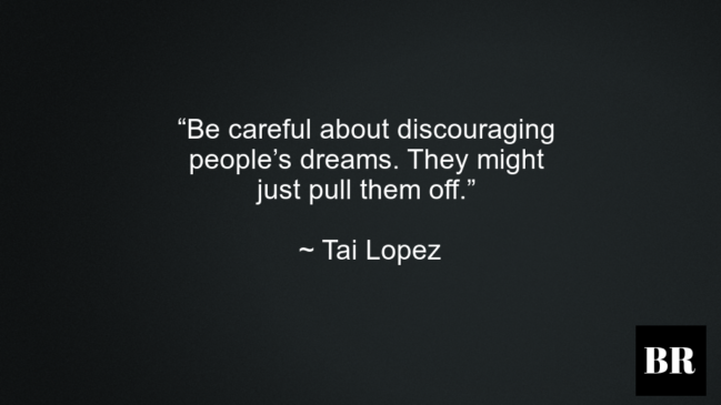 Tai Lopez Best Advice