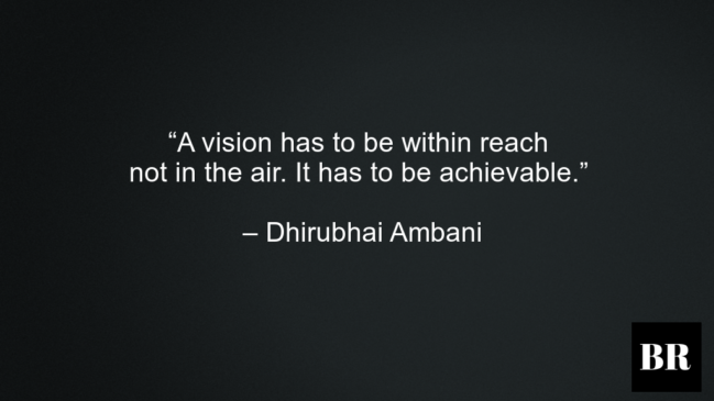 Dhirubhai Ambani Best Thoughts