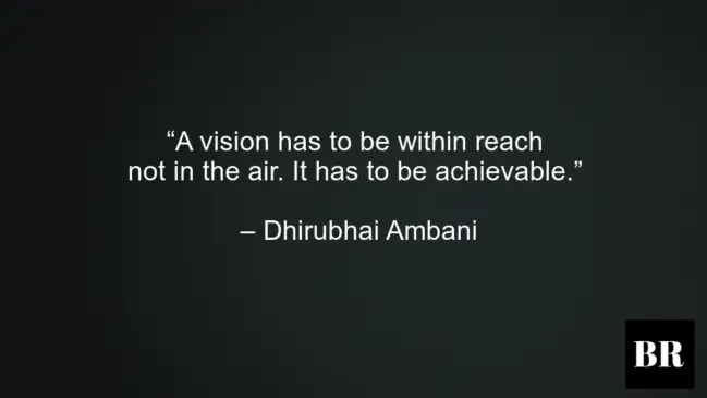 Dhirubhai Ambani Best Thoughts